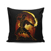 Shadow of Fire - Throw Pillow