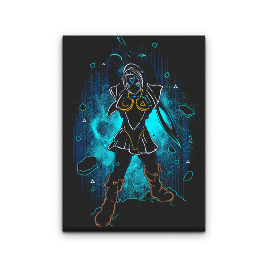 Shadow of the Deity - Canvas Print