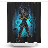 Shadow of the Deity - Shower Curtain