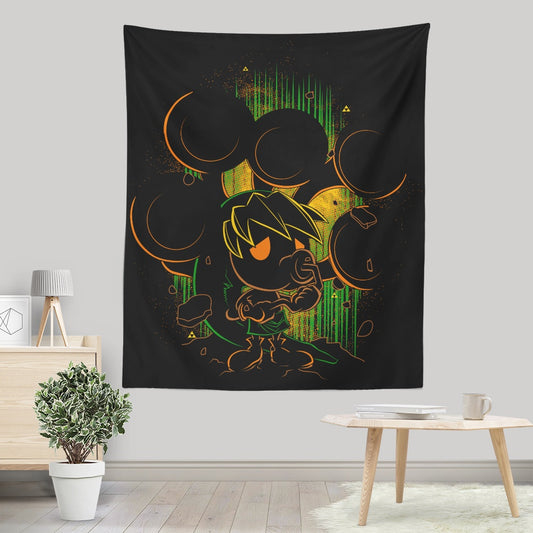 Shadow of the Deku - Wall Tapestry