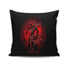 Shadow of the Flames - Throw Pillow