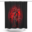 Shadow of the Flames - Shower Curtain