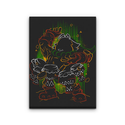 Shadow of the Goron - Canvas Print