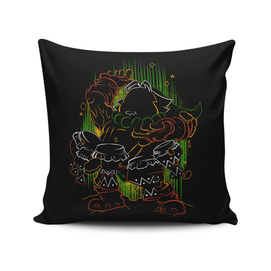 Shadow of the Goron - Throw Pillow