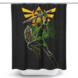 Shadow of the Hero - Shower Curtain