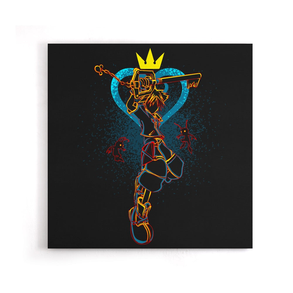 Shadow of the Keyblade - Canvas Print