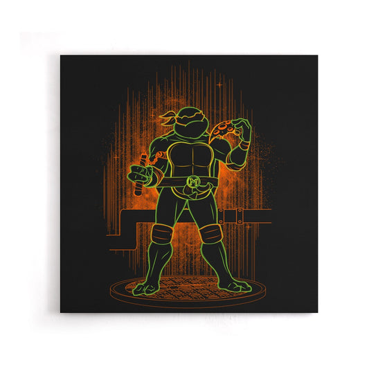 Shadow of the Nunchaku - Canvas Print