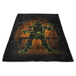 Shadow of the Nunchaku - Fleece Blanket