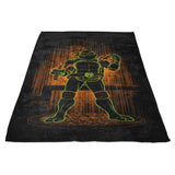 Shadow of the Nunchaku - Fleece Blanket