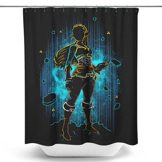 Shadow of the Princess - Shower Curtain