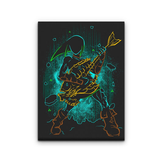 Shadow of the Zora - Canvas Print