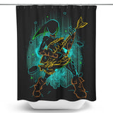 Shadow of the Zora - Shower Curtain