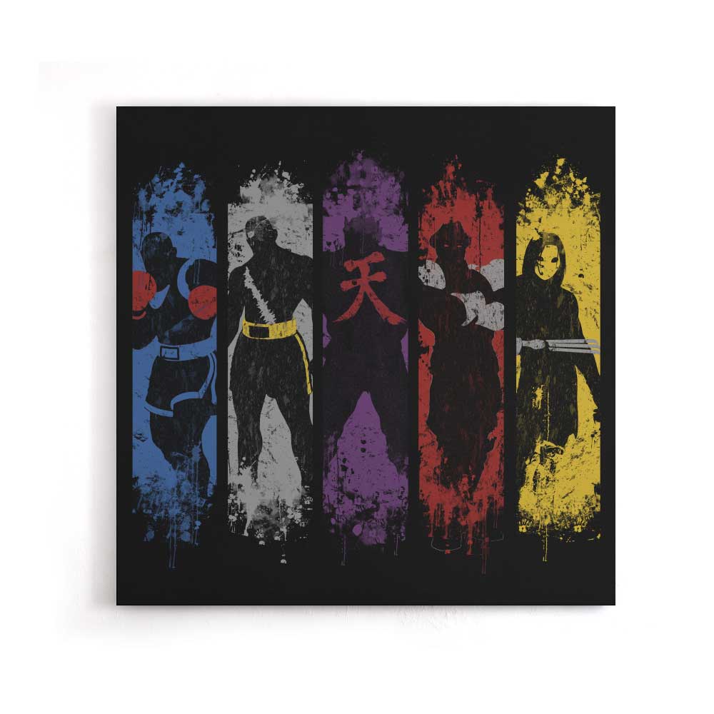 Shadow Villains - Canvas Print