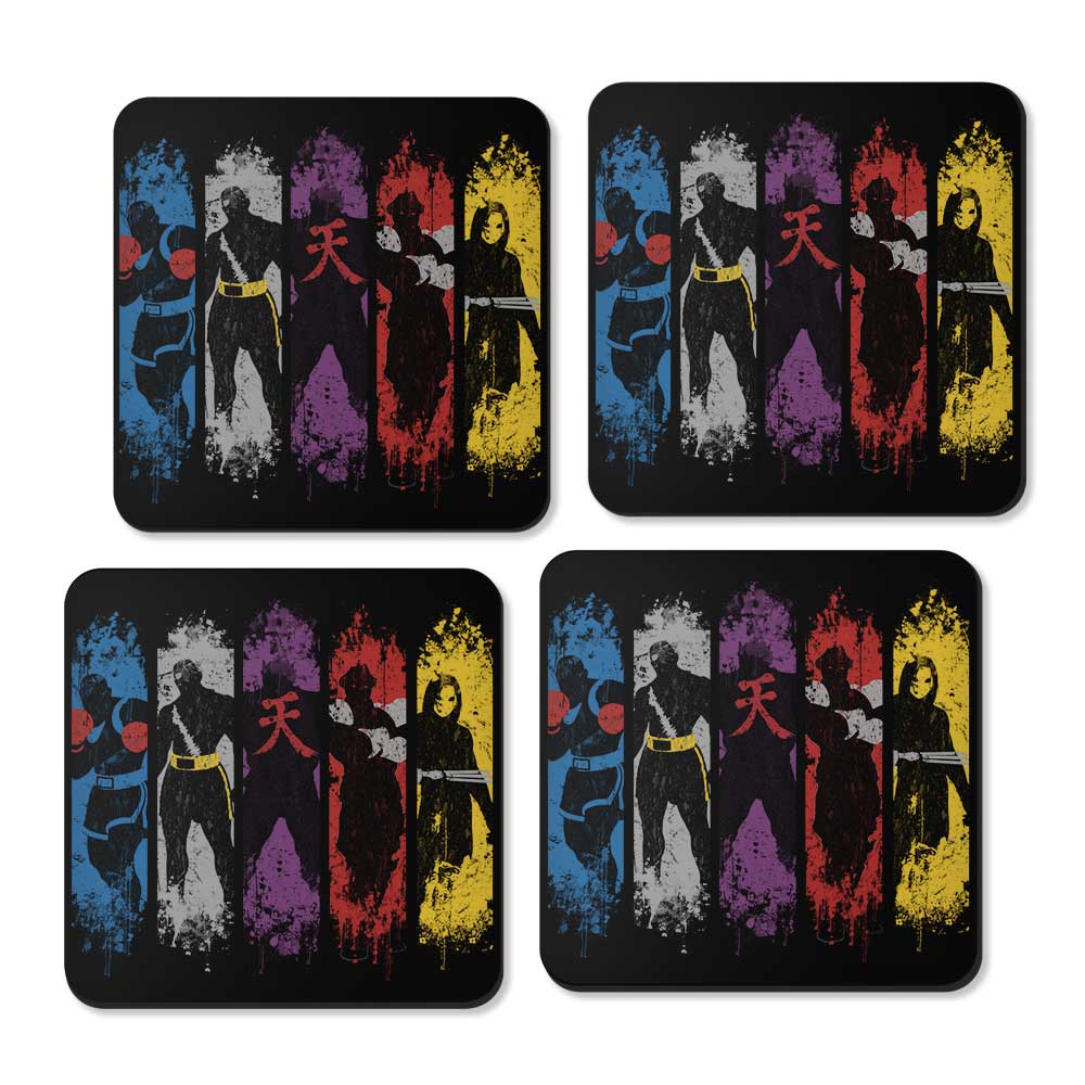 Shadow Villains - Coasters