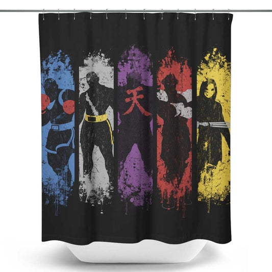 Shadow Villains - Shower Curtain
