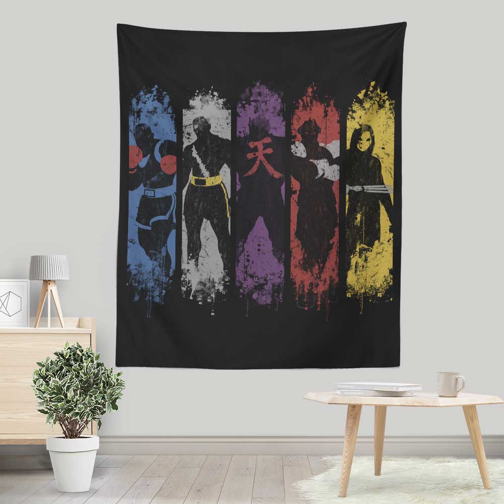 Shadow Villains - Wall Tapestry