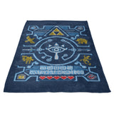Sheikah Sweater - Fleece Blanket