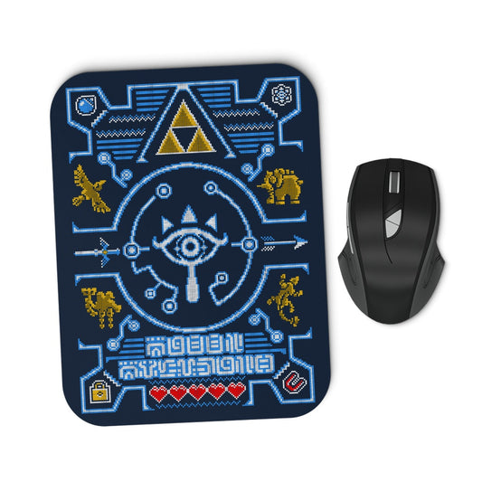 Sheikah Sweater - Mousepad