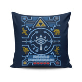Sheikah Sweater - Throw Pillow