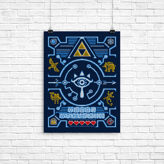 Sheikah Sweater - Poster
