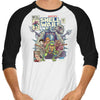 Shell Wars - 3/4 Sleeve Raglan T-Shirt