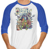Shell Wars - 3/4 Sleeve Raglan T-Shirt
