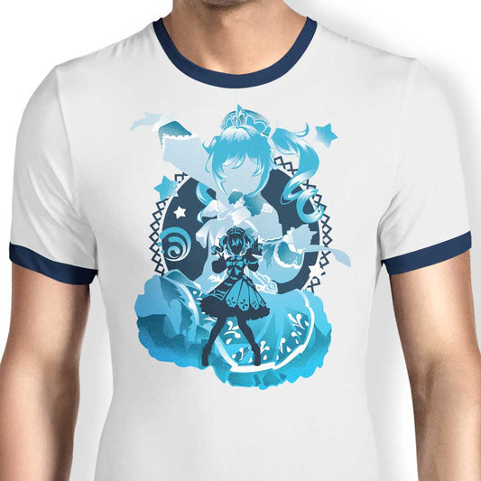 Shining Idol Barbara - Ringer T-Shirt