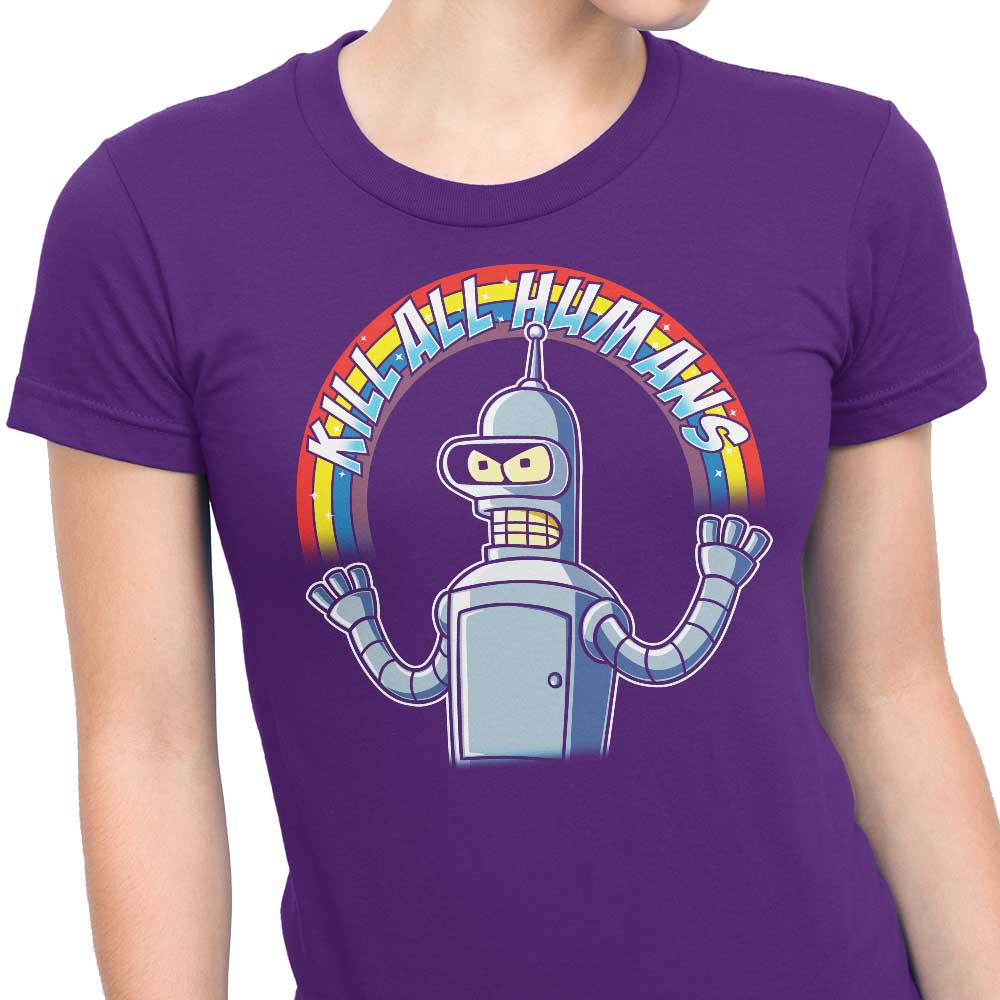 Shiny Metal Robot - Women's Apparel