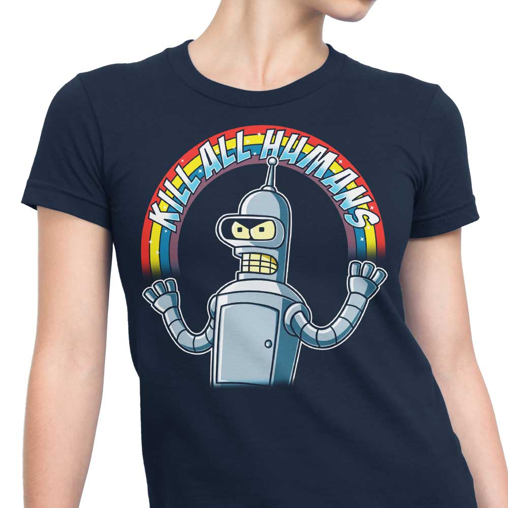 Shiny Metal Robot - Women's Apparel