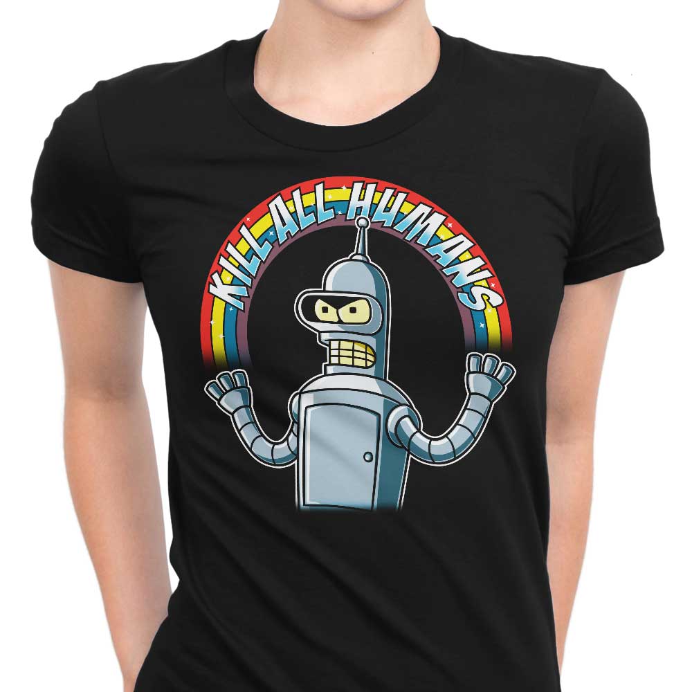 Shiny Metal Robot - Women's Apparel