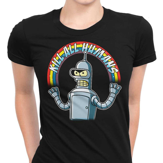 Shiny Metal Robot - Women's Apparel