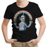 Shiny Metal Robot - Youth Apparel