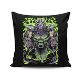 Shredded Power - Throw Pillow