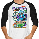Shreddered Wheat - 3/4 Sleeve Raglan T-Shirt