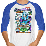 Shreddered Wheat - 3/4 Sleeve Raglan T-Shirt
