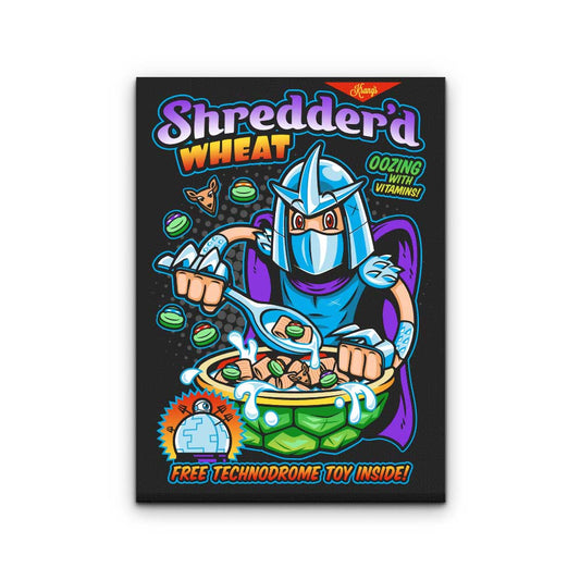Shreddered Wheat - Canvas Print