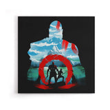 Silhouette of a God - Canvas Print