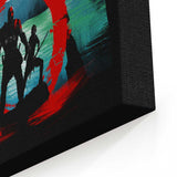 Silhouette of a God - Canvas Print