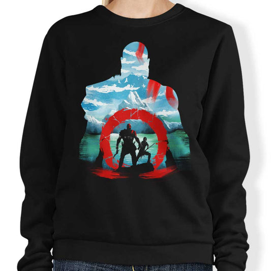 Silhouette of a God - Sweatshirt