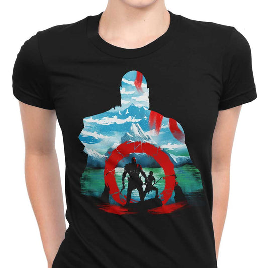 Silhouette of a God - Women's Apparel