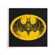 Skeleton Bat Signal - Canvas Print