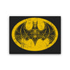 Skeleton Bat Signal - Canvas Print