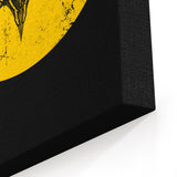 Skeleton Bat Signal - Canvas Print