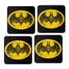 Skeleton Bat Signal - Coasters