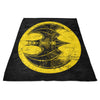 Skeleton Bat Signal - Fleece Blanket