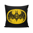 Skeleton Bat Signal - Throw Pillow