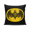Skeleton Bat Signal - Throw Pillow
