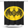 Skeleton Bat Signal - Shower Curtain