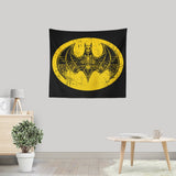 Skeleton Bat Signal - Wall Tapestry
