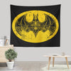 Skeleton Bat Signal - Wall Tapestry
